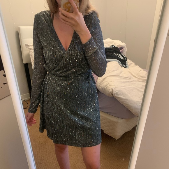 Rainbow Glitter Dress - Picture 1 of 2